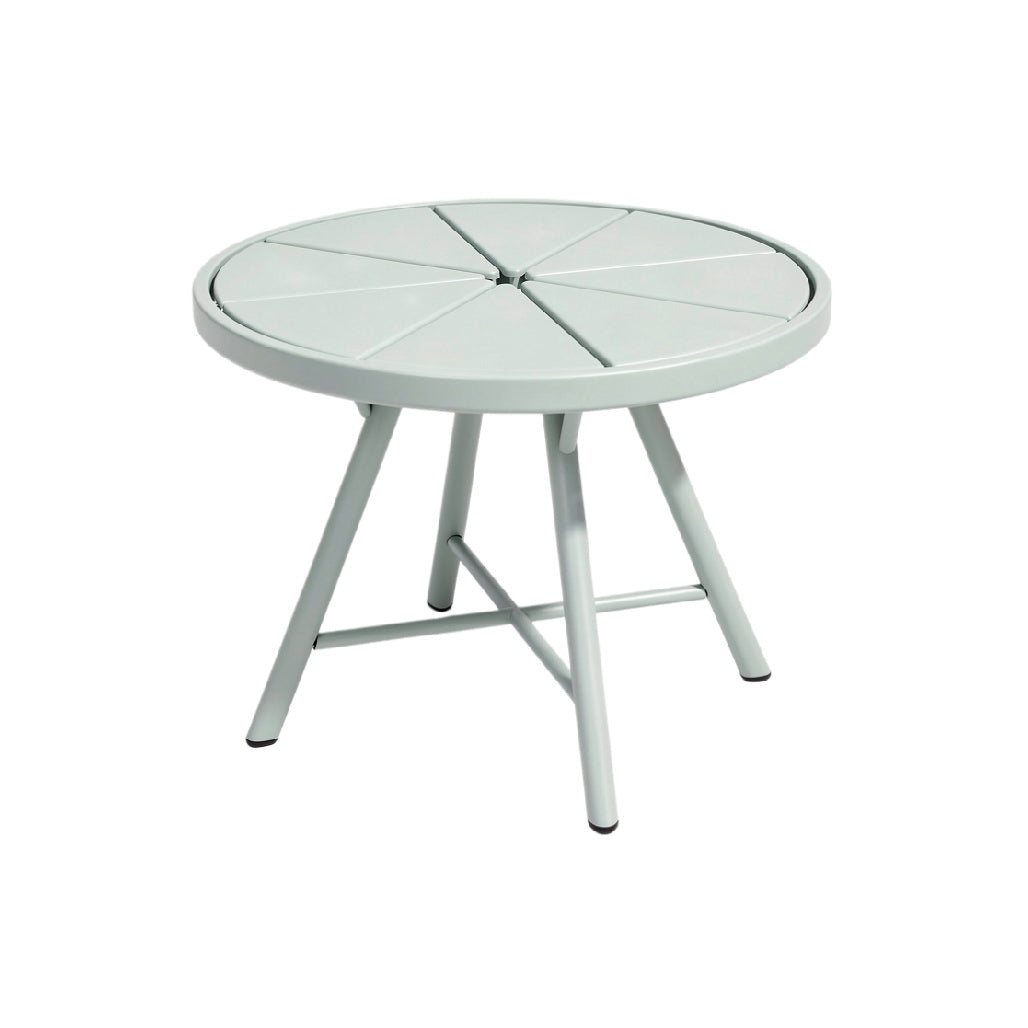 Modern Round Folding Table with Minimalist Design